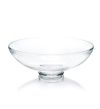 Glass Footed Fruit Bowl H-4.5" D-12" Terrarium Kitchen Pedestal Centerpiece