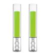 glass candle holder open ended bottomless chimney tubes