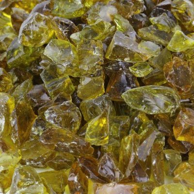 Clear Glass Flat Gemstone Bowl and Vase Fillers