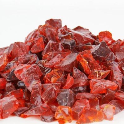 Fire Pit Glass Fire Pebble Style Glass 0.5" -  1" (Multiple Colors)