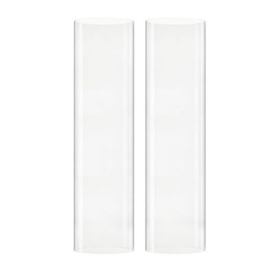 Glass Chimney Hurricanes Candle Holder Shades, Opening-4", Multiple Sizes
