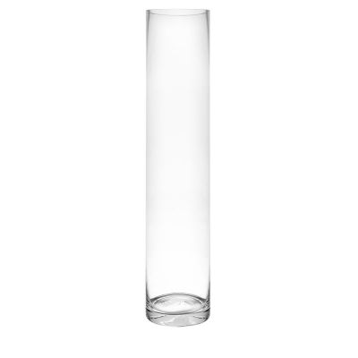 20" Decorative Glass Cylinder Vase