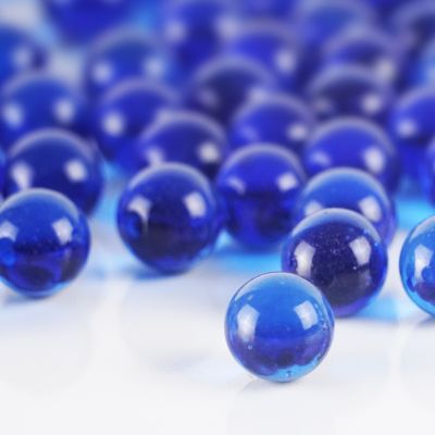 Glass Round Marbles Vase Fillers, Multiple Colors & Packing