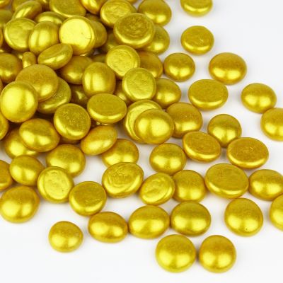 Gold Flat Gemstone Bowl and Vase Fillers