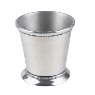 4.50" Aluminum Silver Mint Julep Cup