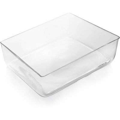 4" Rectangular Glass Vase