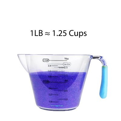 Violet Vase Filler Unity Wedding Ceremony Sand